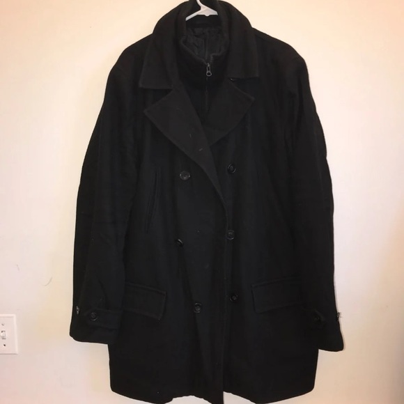 Men’s trench coat in wool - Picture 2 of 3